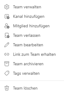 Teams–Clean Up