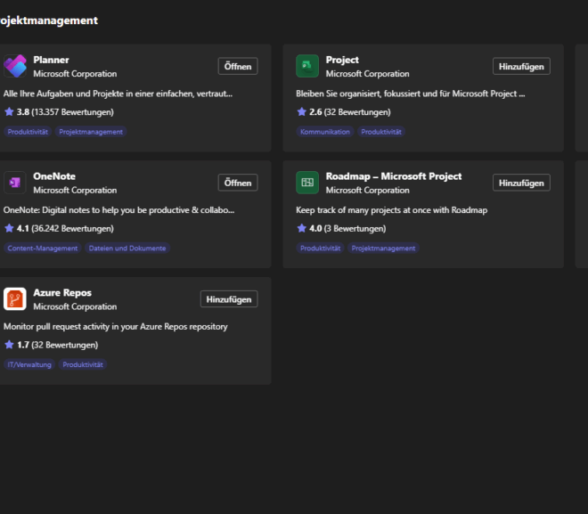 Hide blocked Teams apps
