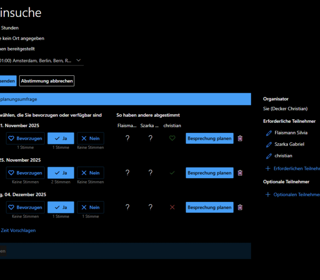 Terminblocker sind so von vorgestern